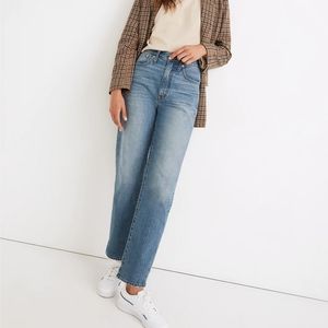 Madewell Perfect Vintage straight jean in Moultrie wash, 26P
